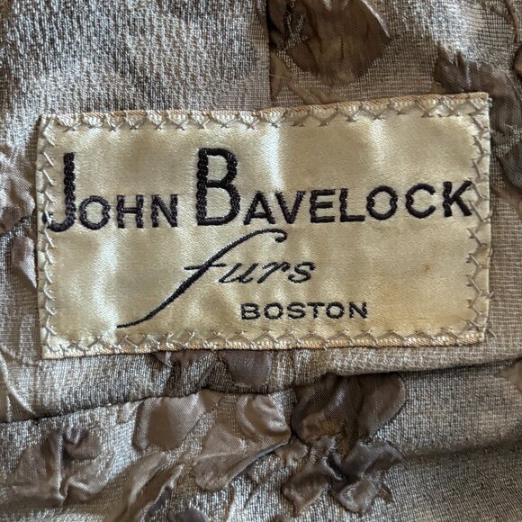 Vintage Luxury 1950's Custom- Made Blonde Mink Coat/ Jacket - Picture 3 of 12